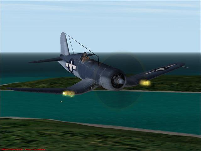 Скриншот Microsoft Combat Flight Simulator 2: WW 2 Pacific Theater [v.1.0] (2000) РС